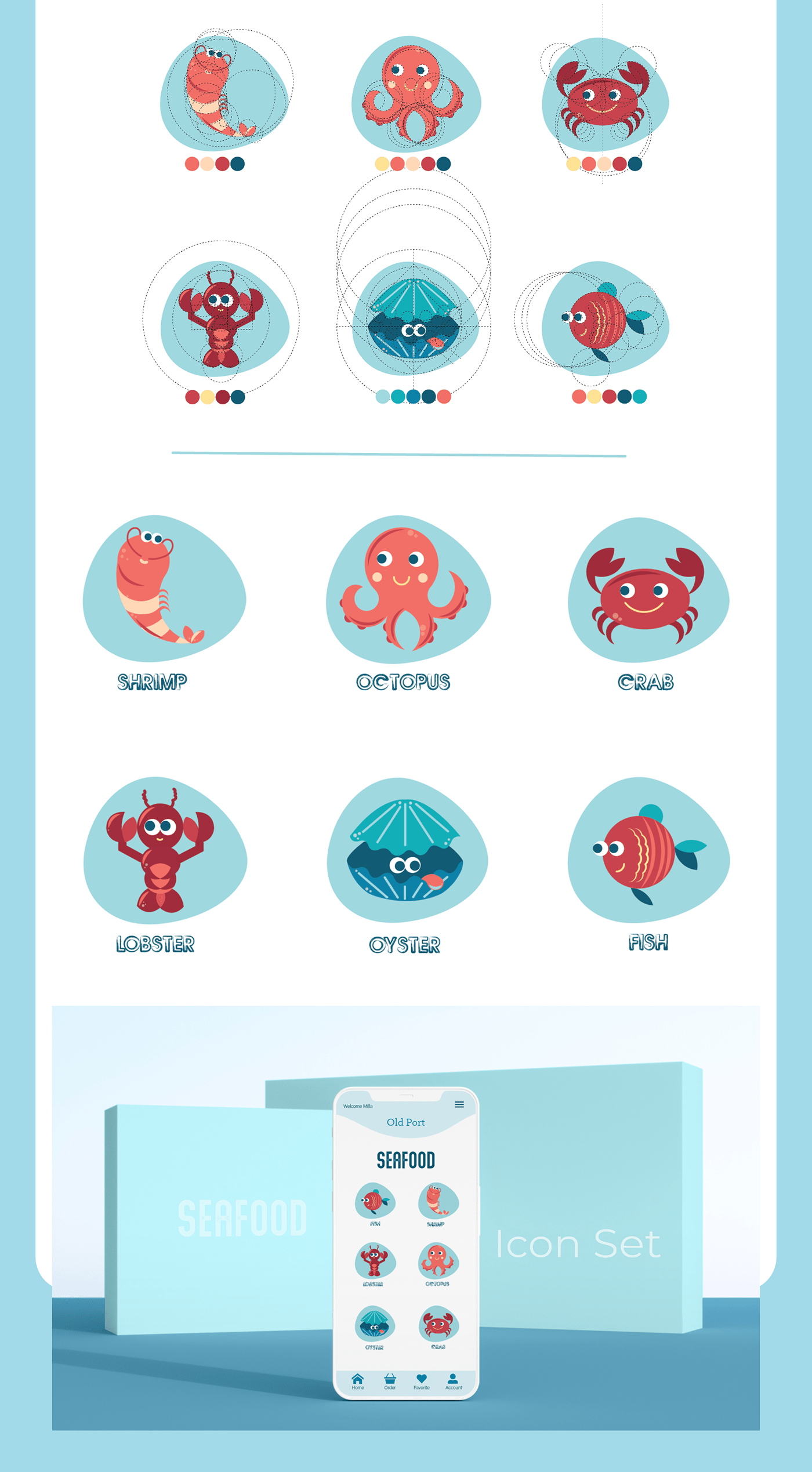 Restaurant Icon Set